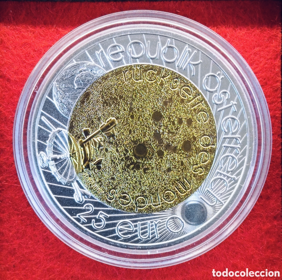 Monedas antiguas de Europa: AUSTRIA . A&Ntilde;O 2009 . 25 EUROS DE PLATA Y NIOBIO . A&Ntilde;O INTERNACIONAL DE LA ASTRONOM&Iacute;A