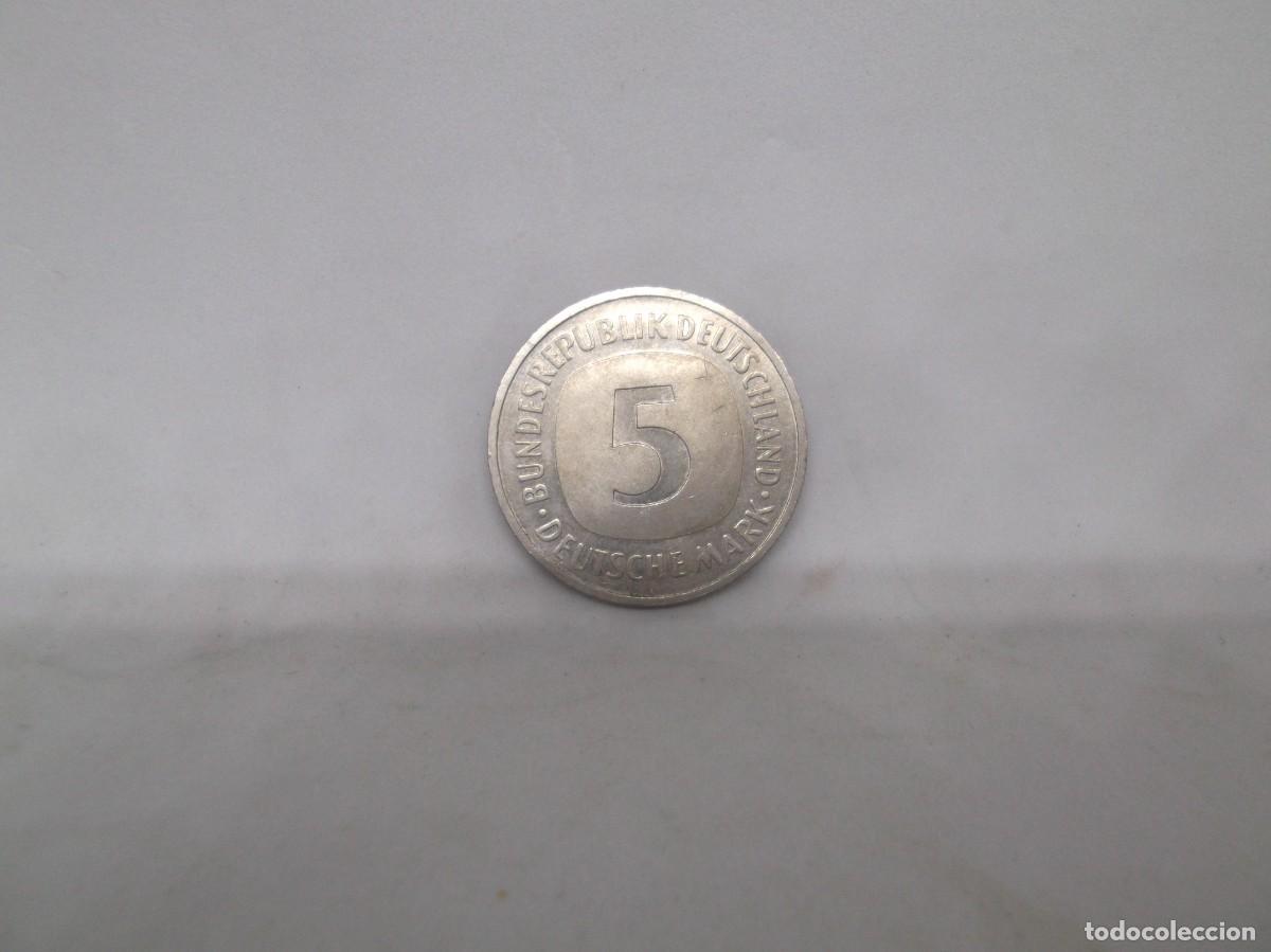 Monedas antiguas de Europa: Moneda de 5 marcos alemanes de 1992