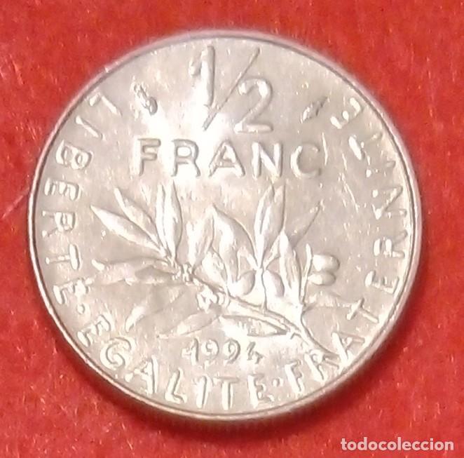 Alte M&uuml;nzen aus Europa: MONEDA DE FRANCIA 1994 - &frac12; FRANCO - N&Iacute;QUEL
