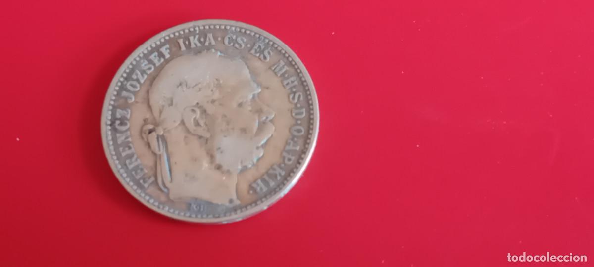 Monedas antiguas de Europa: HUNGRIA 1 CORONA 1893