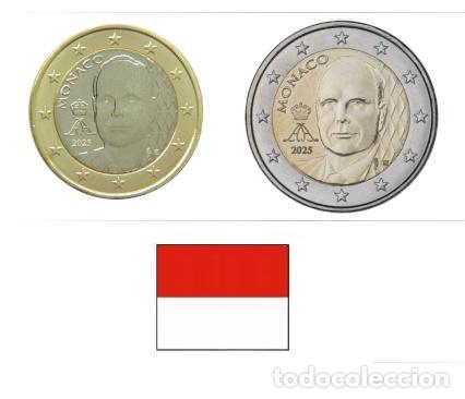 Monedas antiguas de Europa: Serie M&oacute;naco 2014 (2 Valores) SC