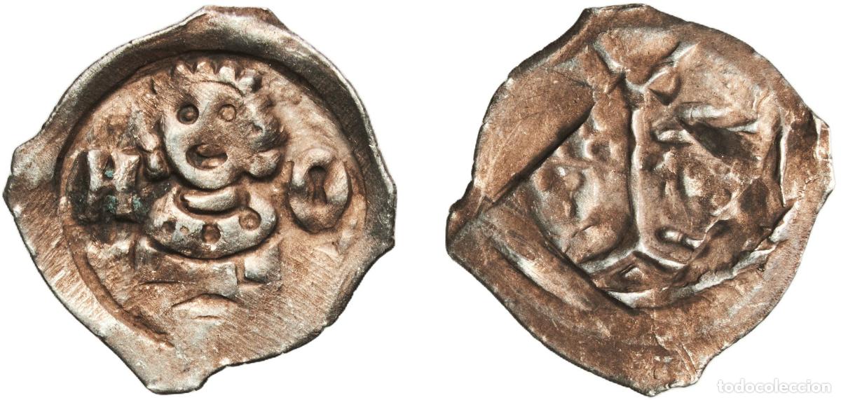 Monedas antiguas de Europa: Germany Duchy of Lower Bavaria Holy Roman Empire 1290 - 1312 Pfennig - Otto III Silver 1.07g VF Em