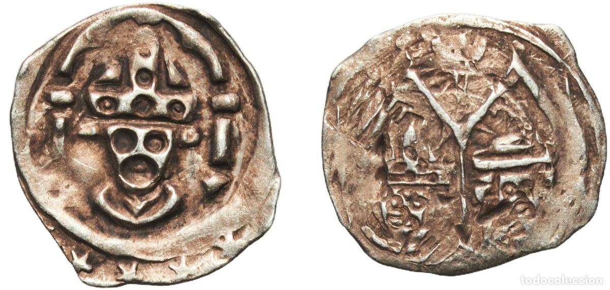 Monedas antiguas de Europa: Germany Bishopric of Regensburg Holy Roman Empire 1315 - 1374 1 Pfennig Silver 0.91g VF