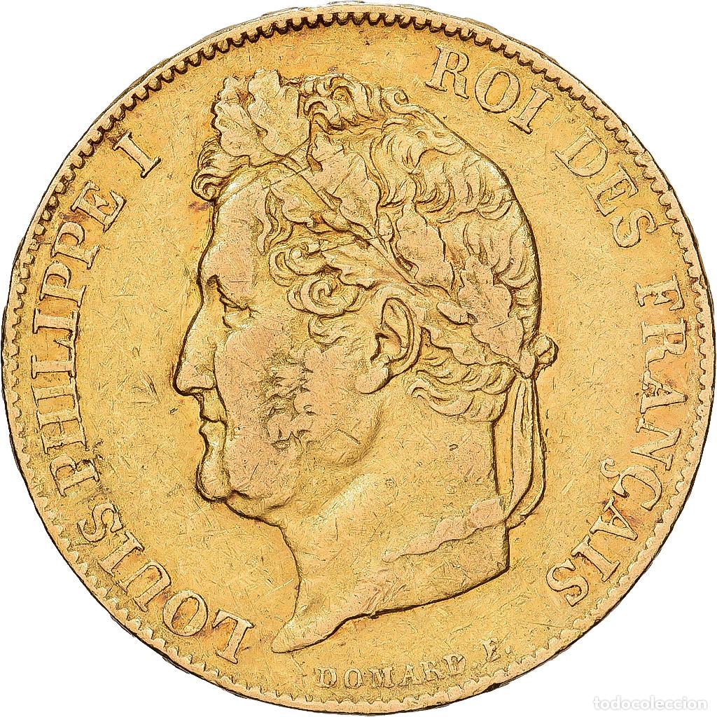 Monedas antiguas de Europa: [#1117865] Moneda, Francia, Louis-Philippe, 20 Francs, 1838, Paris, MBC, Oro, KM:750.1