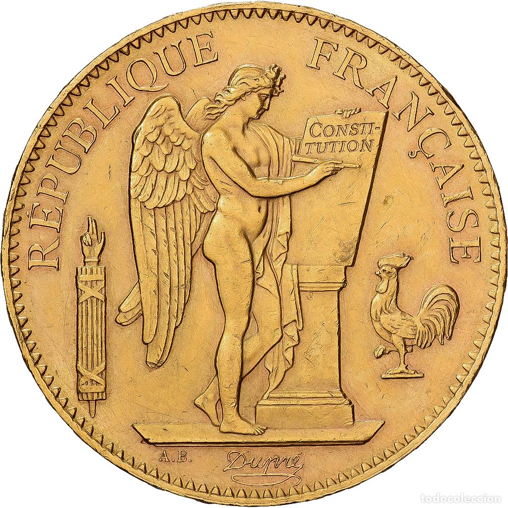 Monedas antiguas de Europa: [#1117859] Moneda, Francia, 100 Francs, 1911, Paris, MBC, Oro, KM:858, Gadoury:1137a