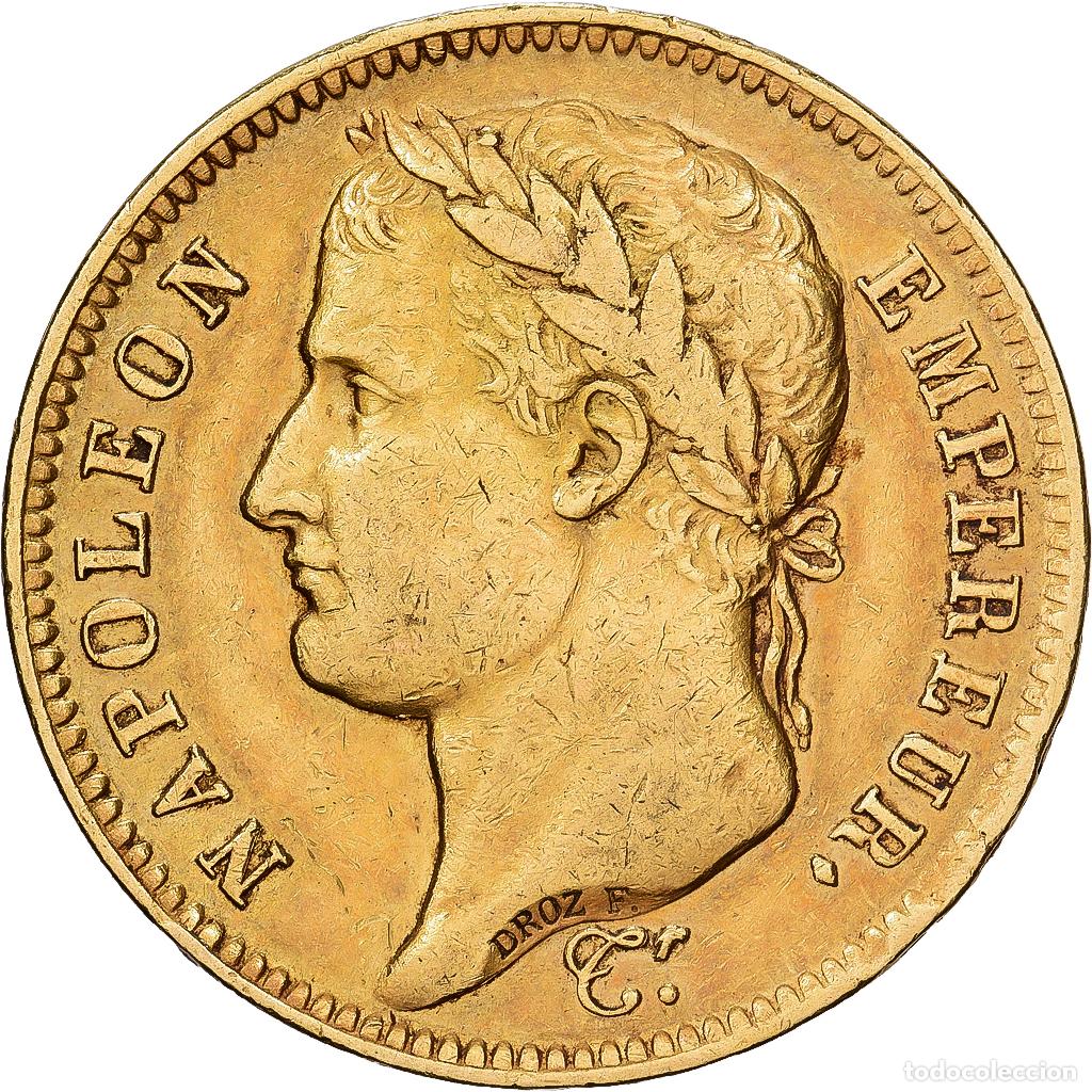 Monedas antiguas de Europa: [#1117863] Francia, 40 Francs, Napol&eacute;on I, 1811, Paris, Oro, BC+, KM:696.1