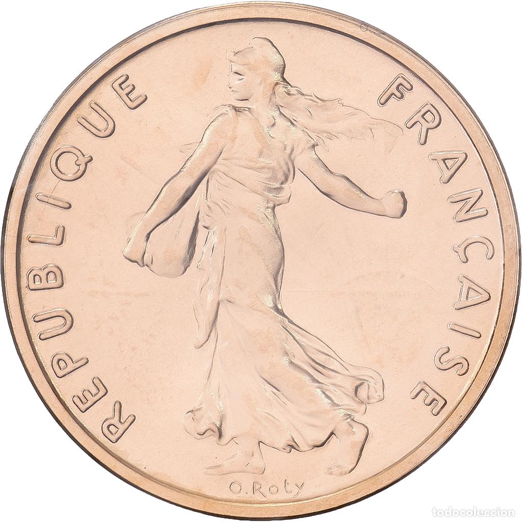 Monedas antiguas de Europa: [#1545157] Francia, 1/2 Franc, Semeuse, 1972, MDP, Oro, FDC, Gadoury:91.P3