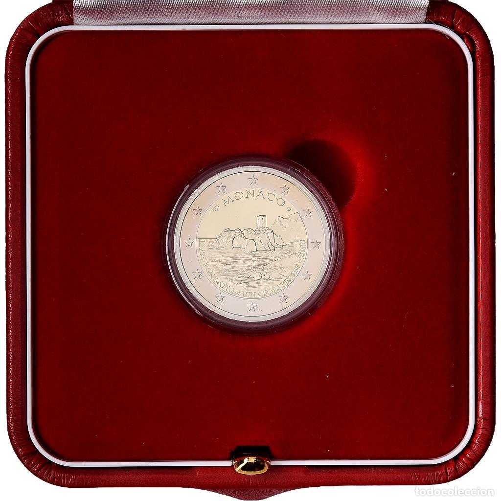 Monedas antiguas de Europa: [#1545004] M&oacute;naco, Albert II, 2 Euro, 800 ans de la forteresse, Prueba, 2015, MDP