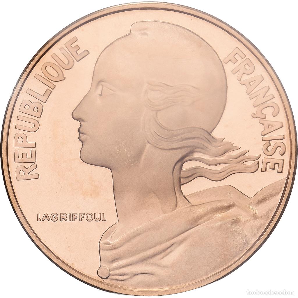 Monedas antiguas de Europa: [#1545158] Francia, 20 Centimes, 1972, MDP, Oro, FDC, Gadoury:56.P3