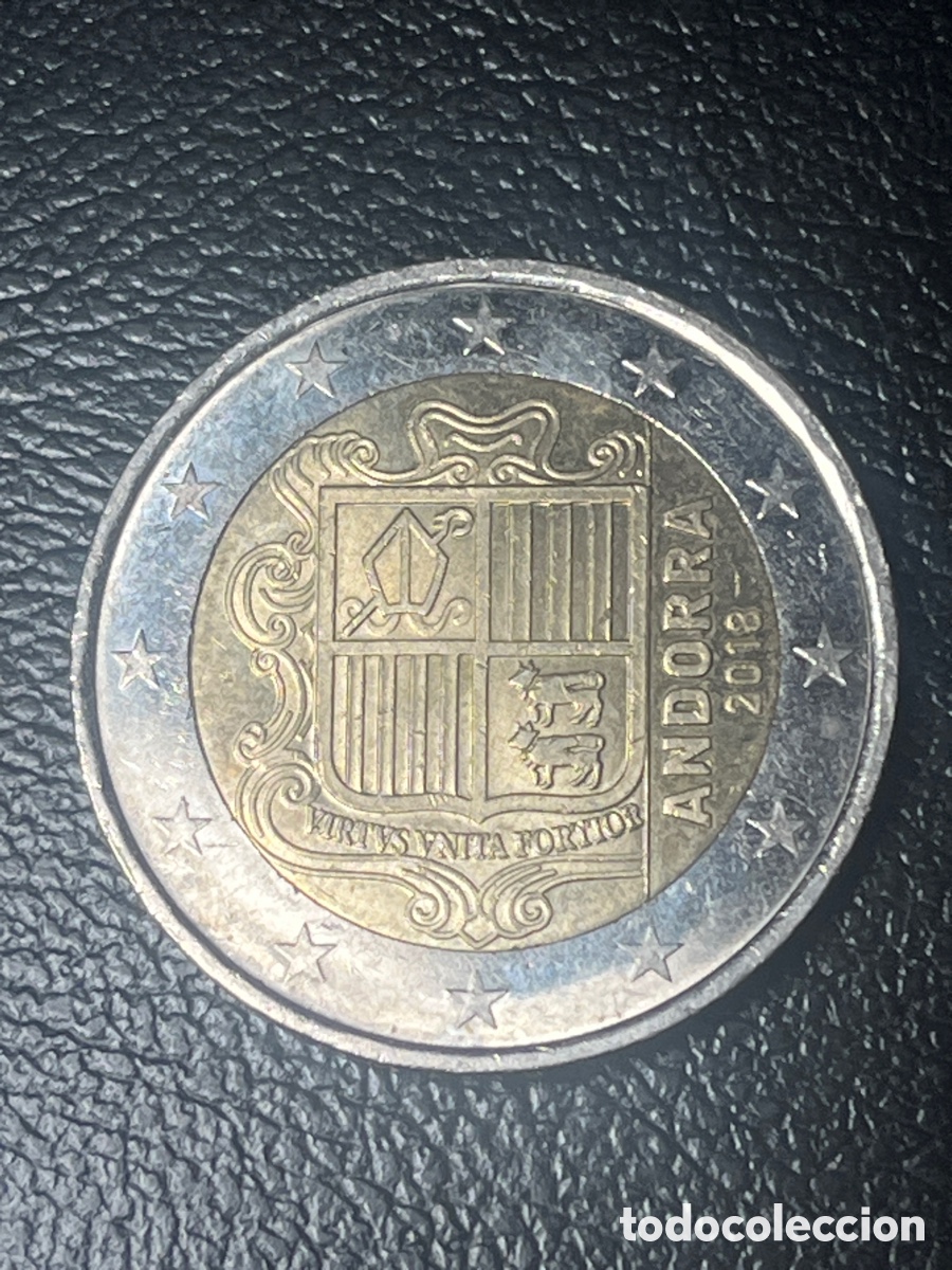 Monedas antiguas de Europa: Moneda 2 Euros Andorra 2018
