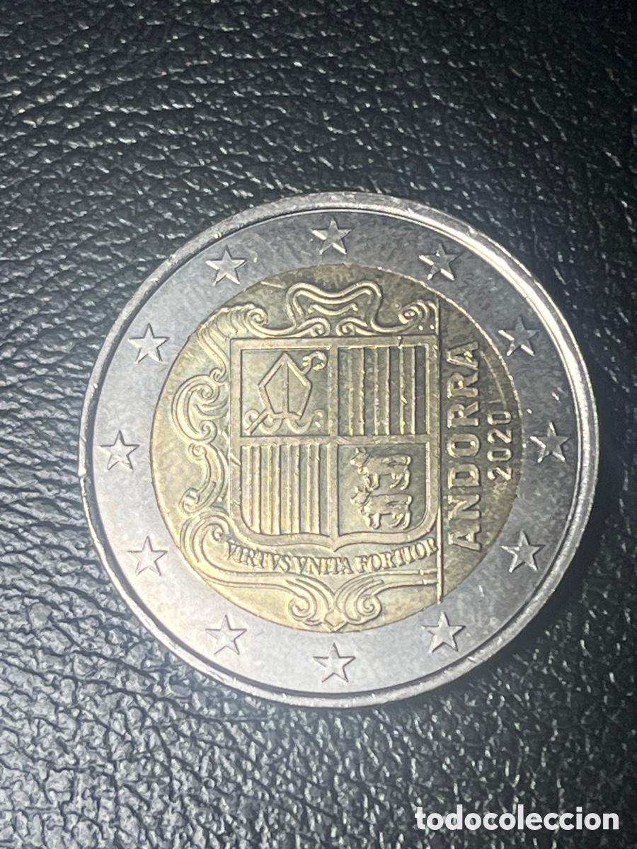 Monedas antiguas de Europa: Moneda 2 Euros Andorra 2020