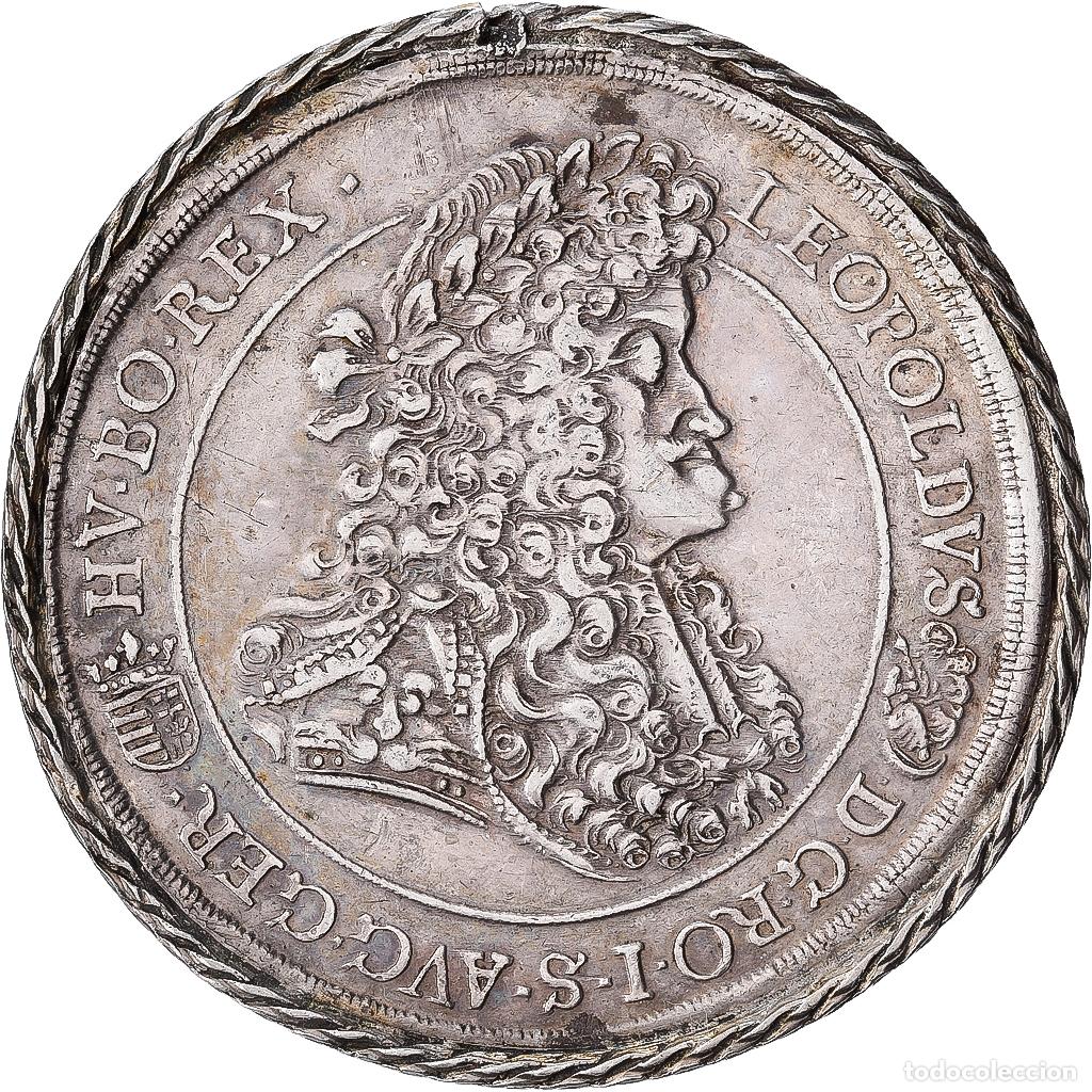 Monedas antiguas de Europa: [#1545255] Eslovaquia, Leopold I, 1 Thaler, 1692, Kremnica, Plata, MBC, KM:214
