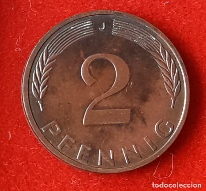Monedas antiguas de Europa: MONEDA DE ALEMANIA 1973 - 2 PFENNING, CECA F - ACERO-COBRE