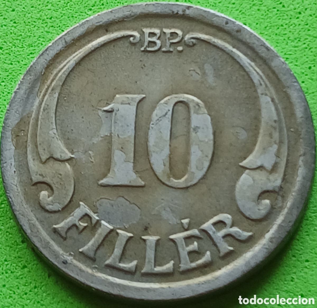Alte M&uuml;nzen aus Europa: Hungr&iacute;a 10 filler 1942 km#507a