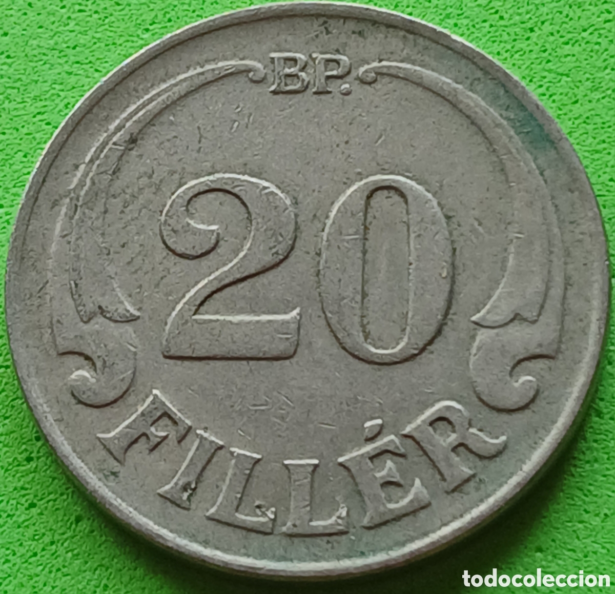 Monedas antiguas de Europa: Hungr&iacute;a 20 filler 1926 km#508