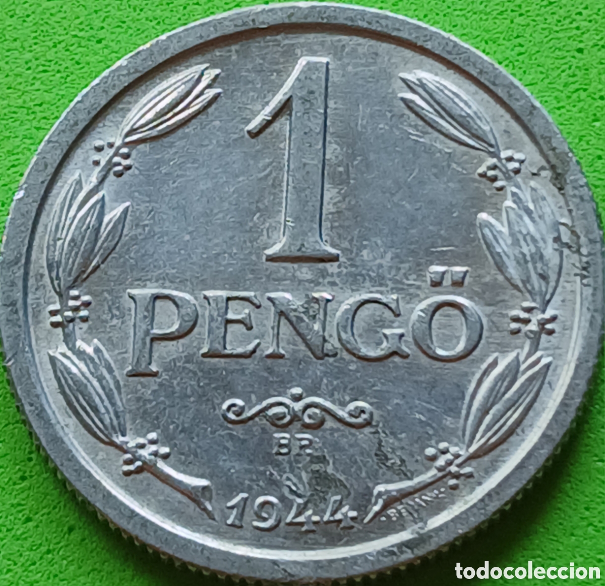 Monedas antiguas de Europa: Hungr&iacute;a 1 pengo 1944 km#521