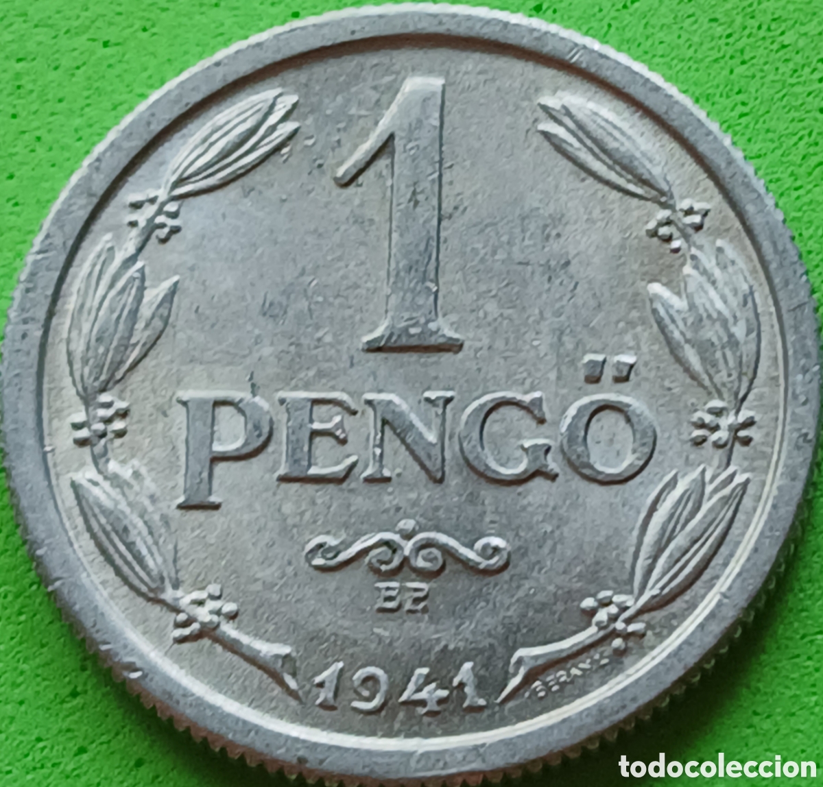 Monedas antiguas de Europa: Hungr&iacute;a 1 pengo 1941 km#521