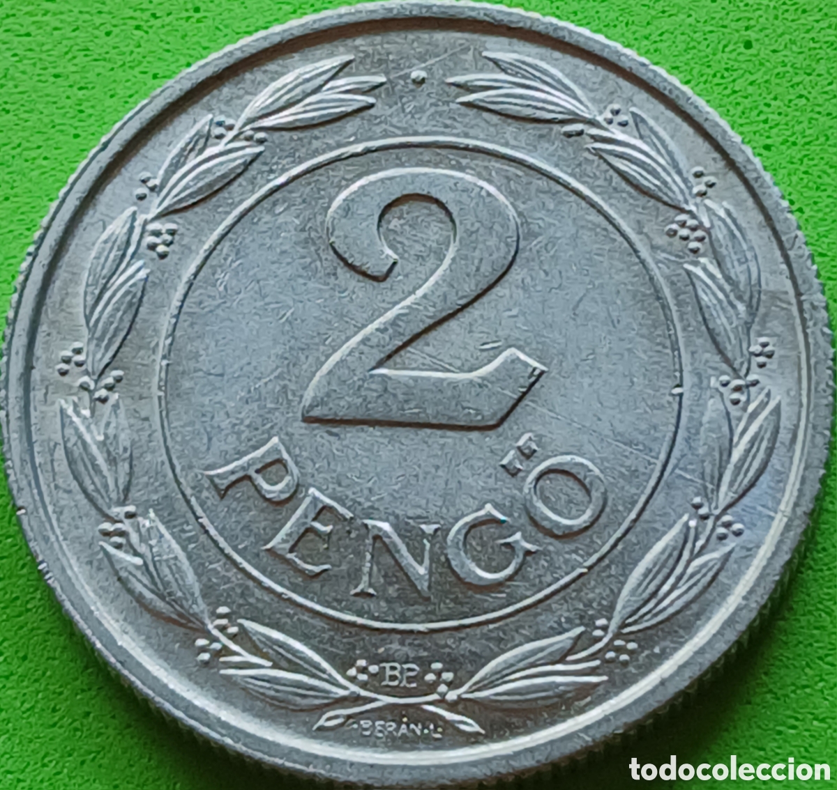 Monedas antiguas de Europa: Hungr&iacute;a 2 pengo 1943 km#522