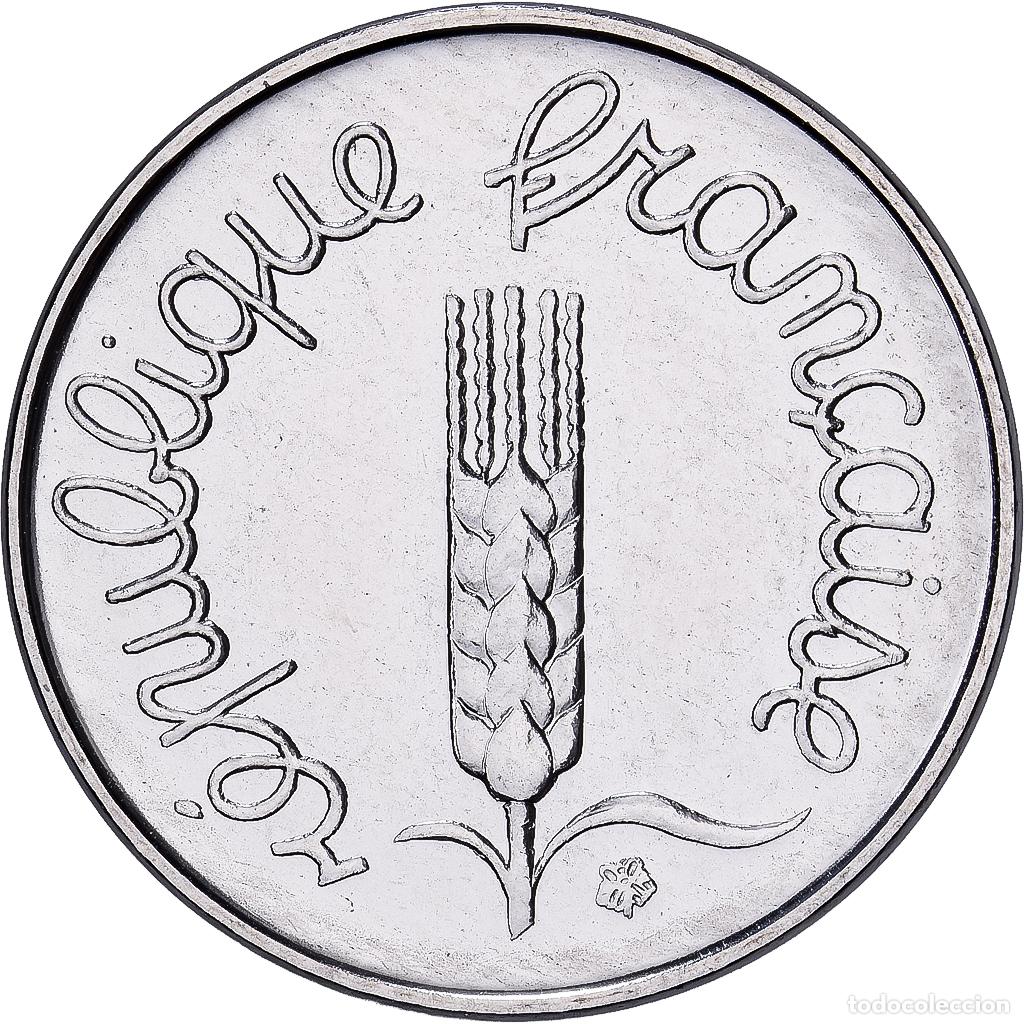 Monedas antiguas de Europa: [#1545156] Francia, 1 Centime, &Eacute;pi, 1991, MDP, Acero, FDC, Gadoury:191c