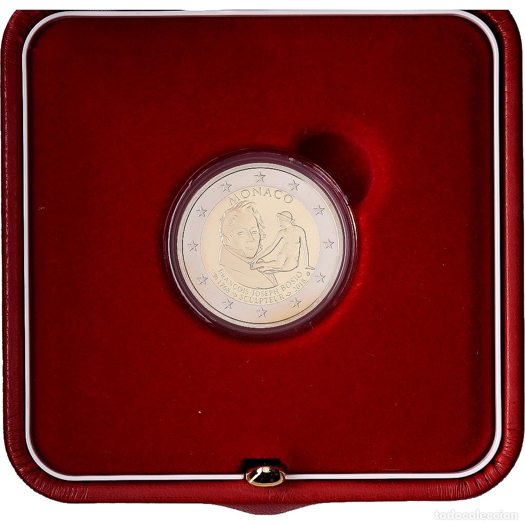 Monedas antiguas de Europa: [#1545007] M&oacute;naco, Albert II, 2 Euro, Fran&ccedil;ois-Joseph Bosio, Prueba, 2018, MDP