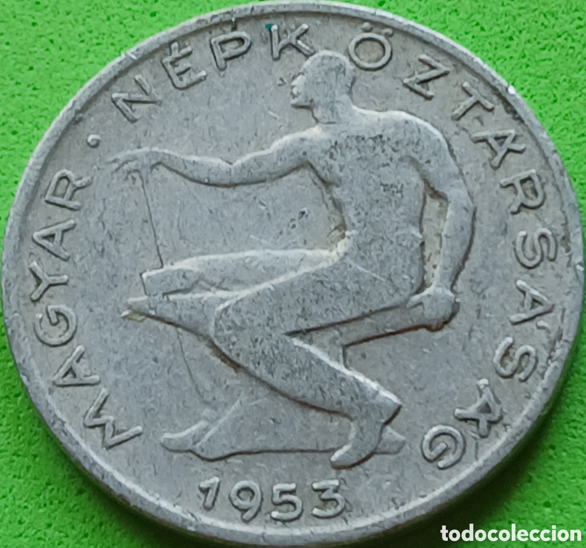 Monedas antiguas de Europa: Hungr&iacute;a 50 filler 1953 km#551