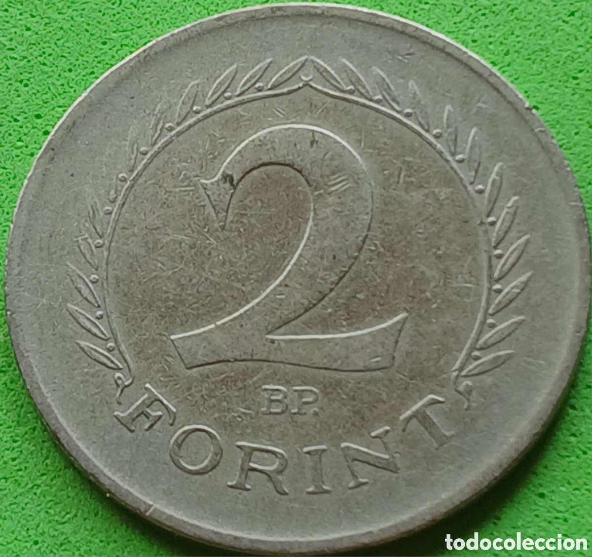 Monedas antiguas de Europa: Hungr&iacute;a 2 forint 1957 km#556