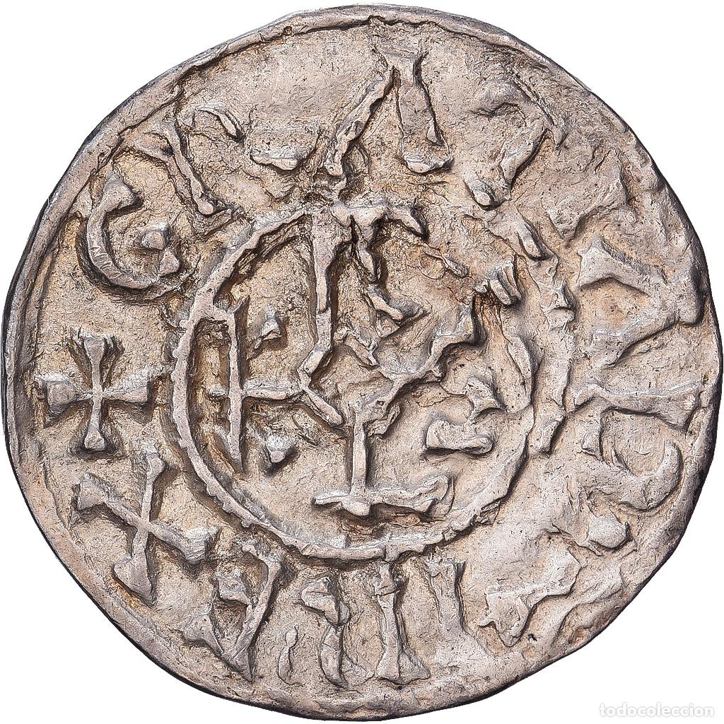 Monedas antiguas de Europa: [#1545209] Francia, Charles II le Chauve, Denier, 840-877, Le Mans, Plata, MBC, Nouchy:146