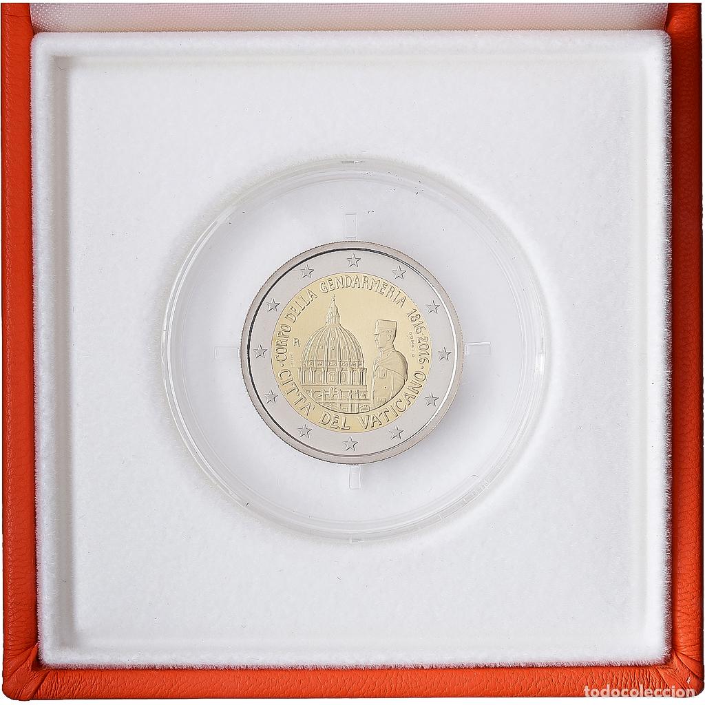 Monedas antiguas de Europa: [#1545129] CIUDAD DEL VATICANO, 2 Euro, Bicentenary of the Vatican Gendarmerie, Prueba