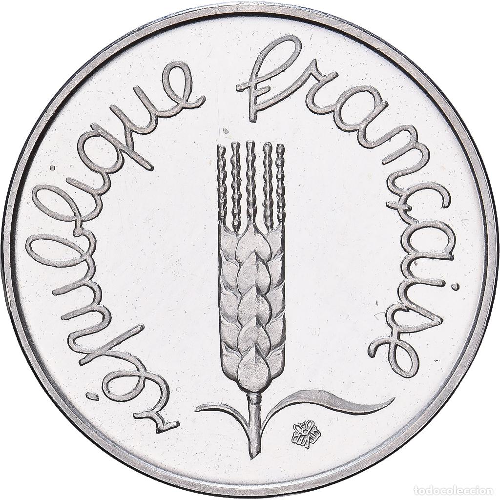 Monedas antiguas de Europa: [#1545109] Francia, 1 Centime, 1976, MDP, Pi&eacute;fort, Plata, SC, Gadoury:91, KM:928