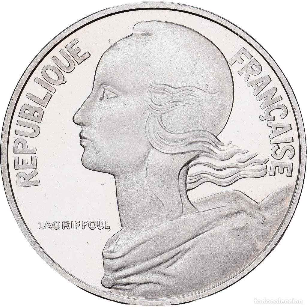 Monedas antiguas de Europa: [#1545115] Francia, 20 Centimes, 1977, MDP, Pi&eacute;fort, Plata, SC, Gadoury:56.P2