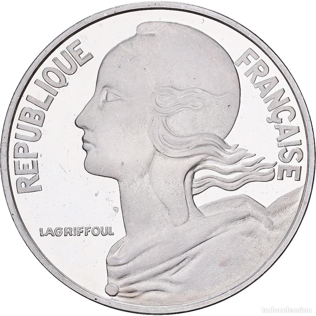 Monedas antiguas de Europa: [#1545111] Francia, 20 Centimes, 1976, MDP, Pi&eacute;fort, Plata, SC, Gadoury:56.P2