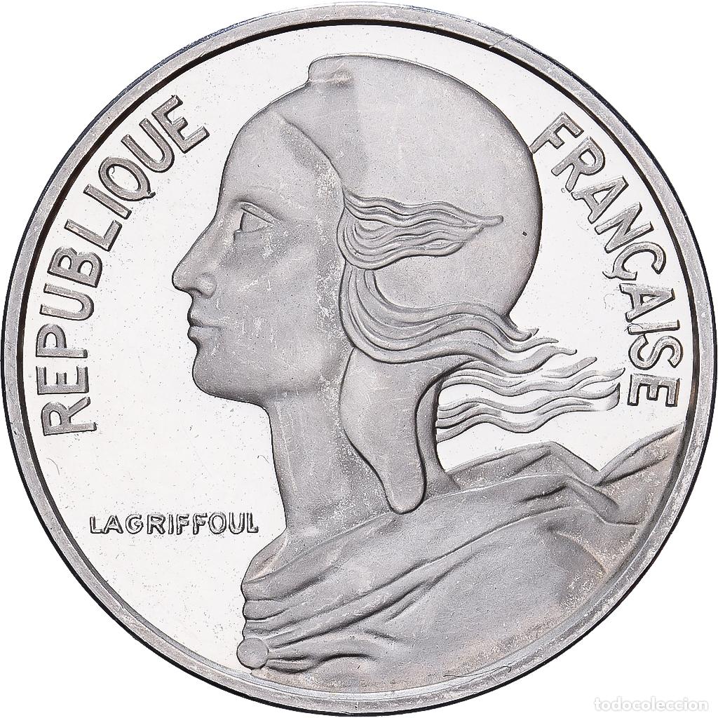 Monedas antiguas de Europa: [#1545110] Francia, 5 Centimes, 1976, MDP, Plata, SC, Gadoury:22.P2