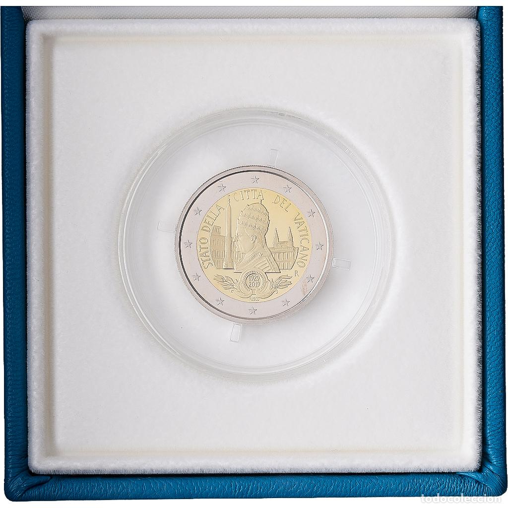 Monnaies anciennes de Europe: [#1545131] CIUDAD DEL VATICANO, 2 Euro, 90 ans de la fondation de l'&eacute;tat du Vatican