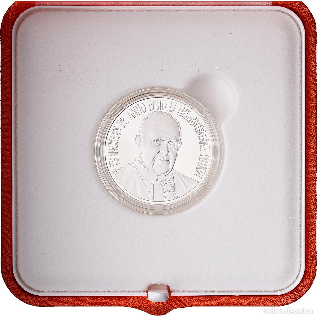 Monedas antiguas de Europa: [#1545139] CIUDAD DEL VATICANO, Francis, 5 Euro, 49th World Peace Day, Prueba, 2016, Rome