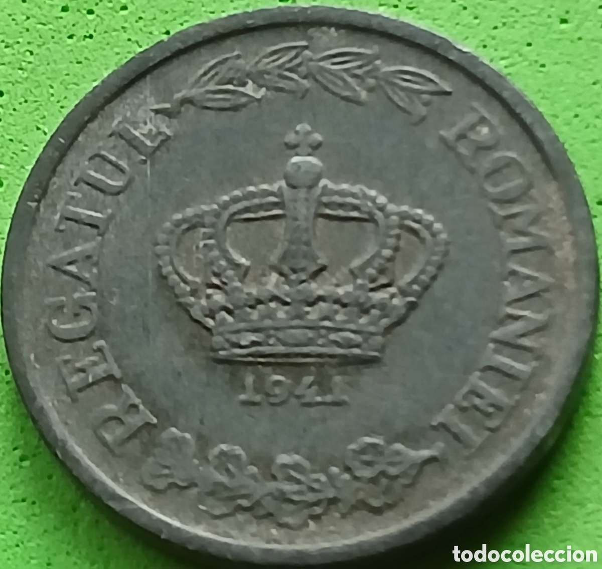 Monnaies anciennes de Europe: Ruman&iacute;a 2 lei 1941 km#58