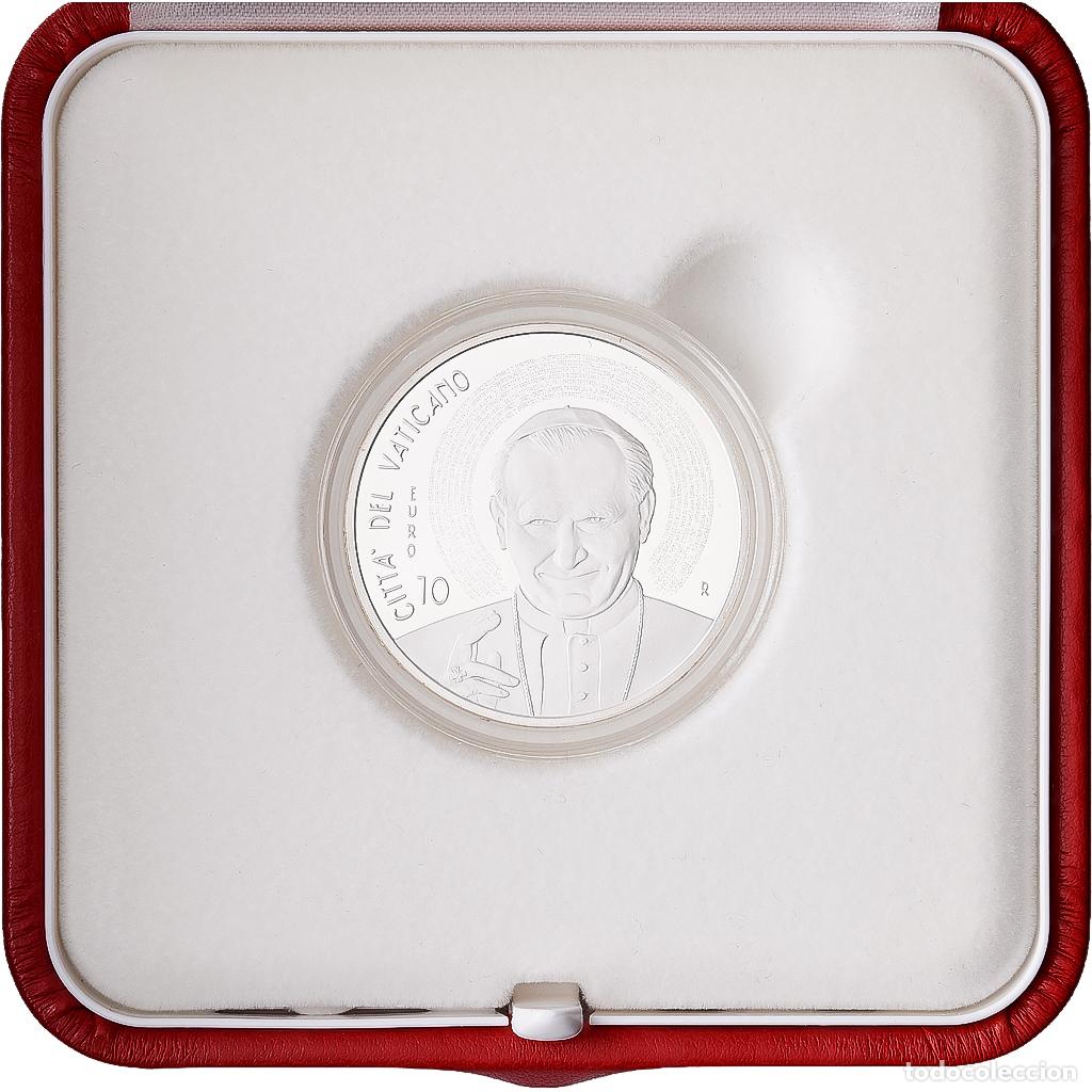 Monedas antiguas de Europa: [#1545145] CIUDAD DEL VATICANO, Francis, 10 Euro, GIovanni Paolo II, Prueba, 2015, Rome