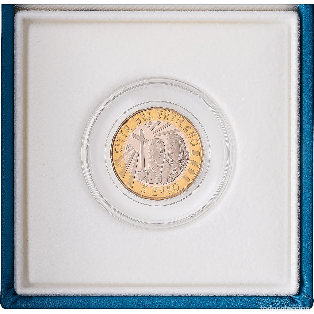 Monedas antiguas de Europa: [#1545146] CIUDAD DEL VATICANO, Francis, 5 Euro, 34th World Youth Day, Prueba, 2019, Rome