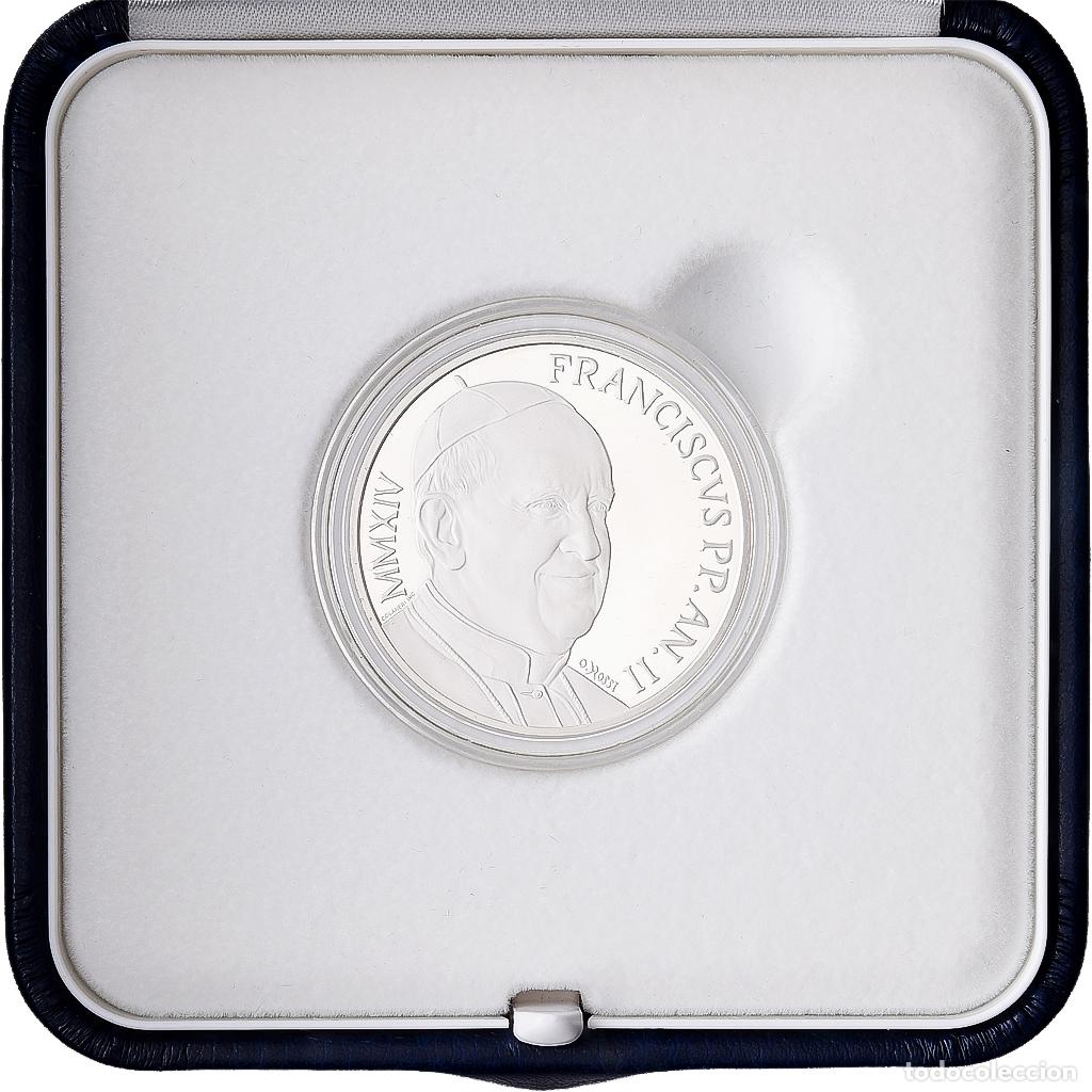 Monedas antiguas de Europa: [#1545147] CIUDAD DEL VATICANO, Francis, 10 Euro, Communication, Prueba, 2014, Rome, Plata