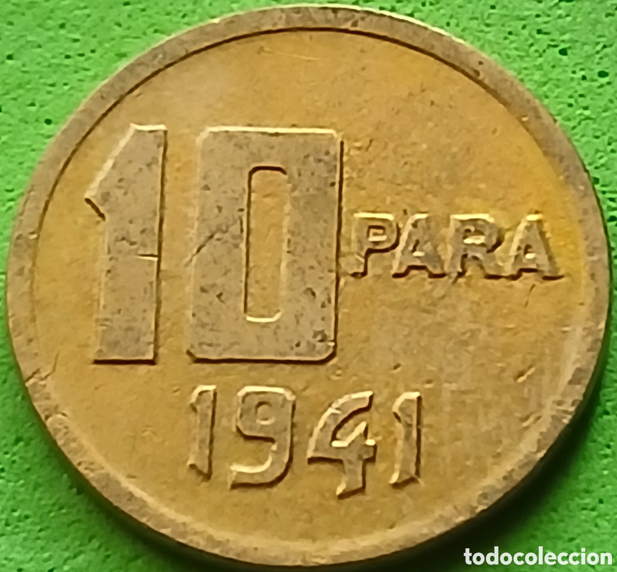 Monete antiche di Europa: Turqu&iacute;a 10 para 1941 km#868