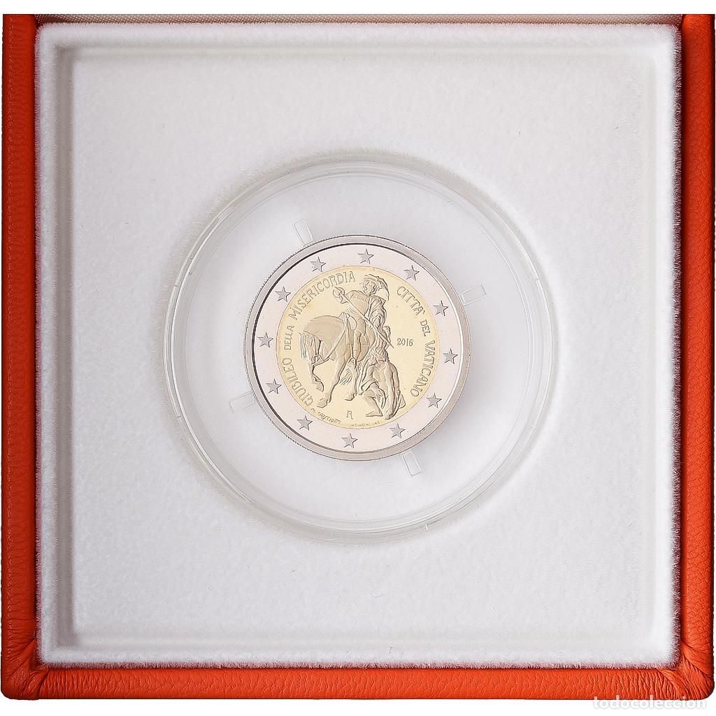 Monedas antiguas de Europa: [#1545134] CIUDAD DEL VATICANO, Francis, 2 Euro, Jubil&eacute; de la Mis&eacute;ricorde, Prueba, 2016