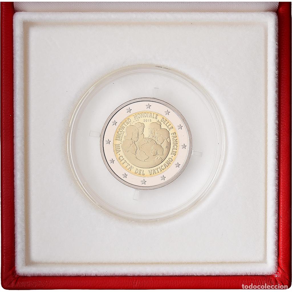 Monedas antiguas de Europa: [#1545133] CIUDAD DEL VATICANO, 2 Euro, 8th World Meeting of Families, Prueba, 2015, Rome