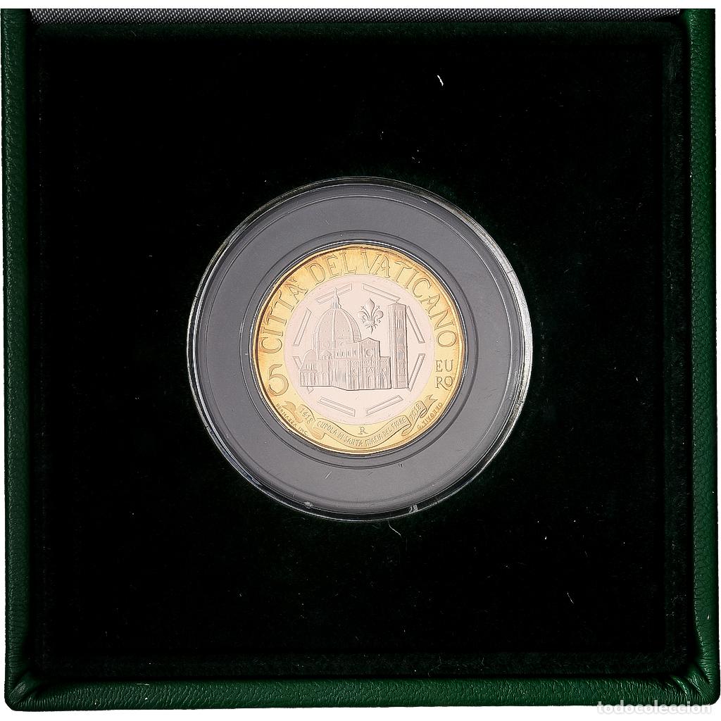 Moedas antigas da Europa: [#1545148] CIUDAD DEL VATICANO, Francis, 5 Euro, Cupola di Santa Maria del Fiore, Prueba