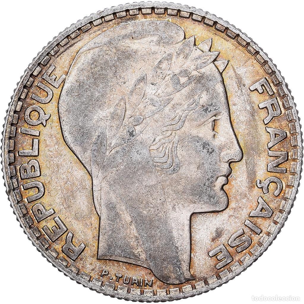Moedas antigas da Europa: [#1509907] Francia, 10 Francs, Turin, 1932, Paris, Plata, EBC, KM:878