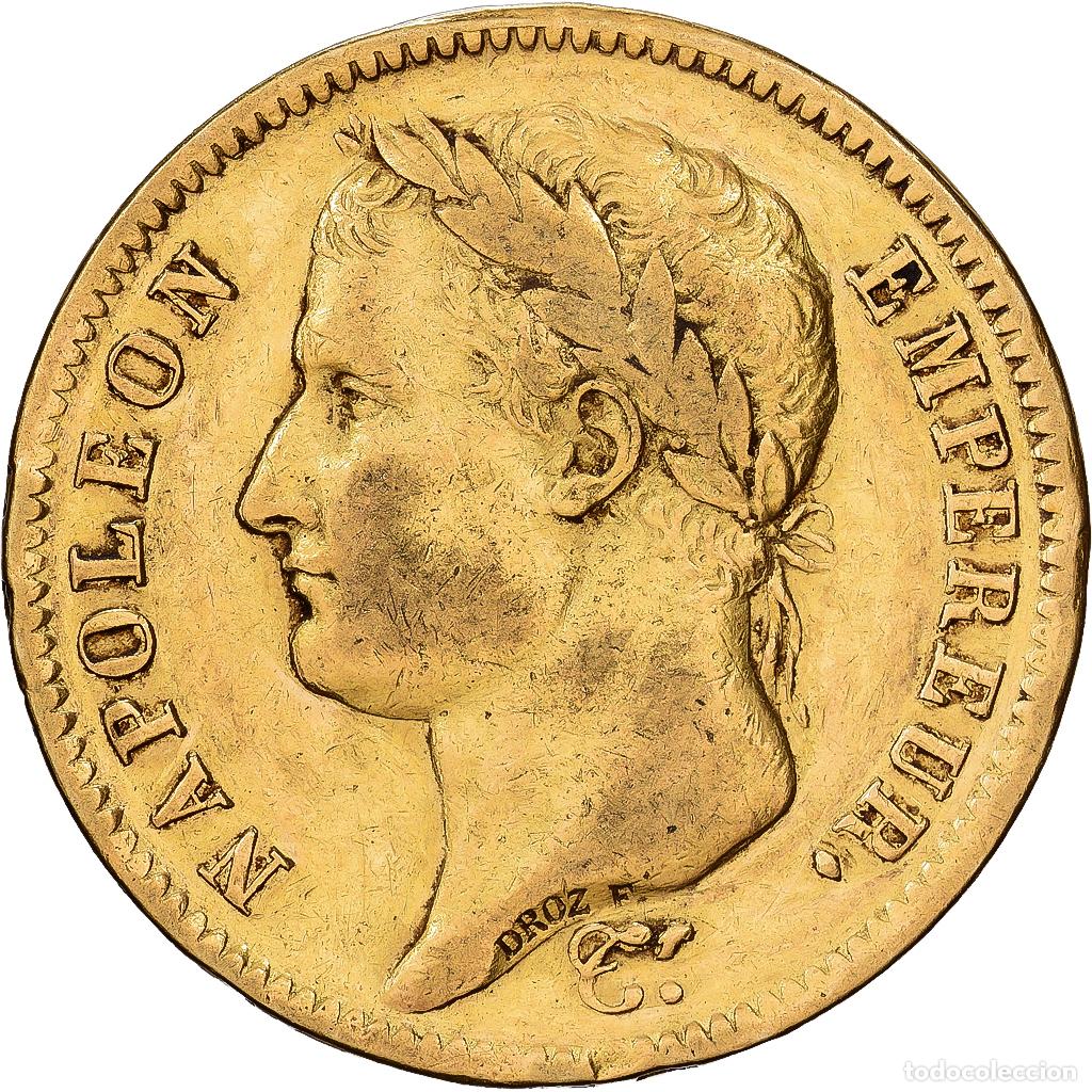Alte M&uuml;nzen aus Europa: [#1509947] Francia, 40 Francs, Napol&eacute;on I, 1811, Paris, Oro, BC+, KM:696.1