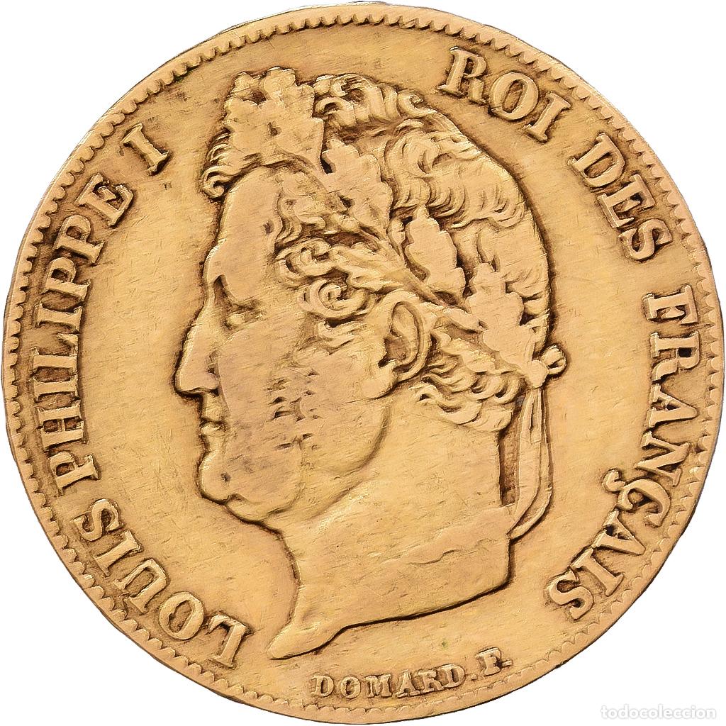 Monedas antiguas de Europa: [#1509950] Francia, 20 Francs, Louis-Philippe, 1839, Paris, Oro, BC+, KM:750.1