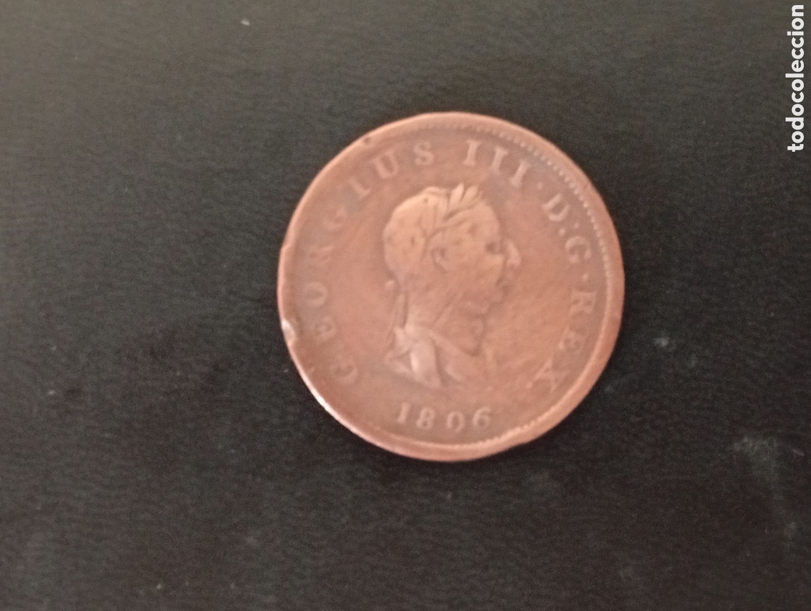 Monnaies anciennes de Europe: Great Britain George III Penny 1806