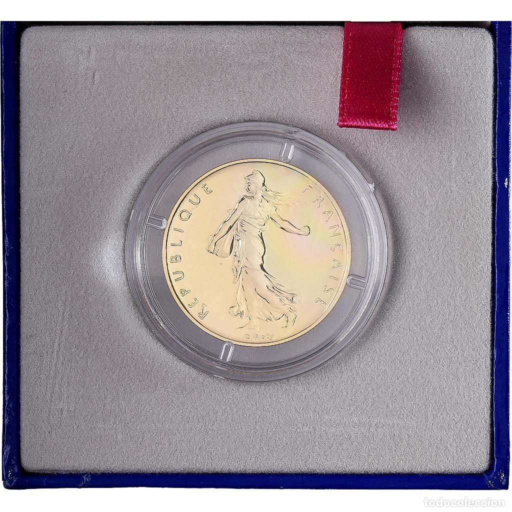Monedas antiguas de Europa: [#1545258] Francia, 1 Franc, 2000, MDP, BU, Oro, FDC, Gadoury:474a