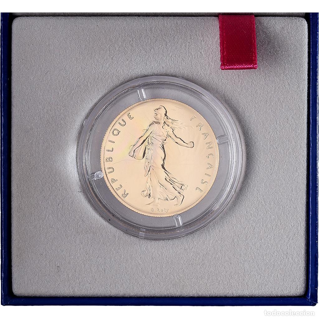 Alte M&uuml;nzen aus Europa: [#1545257] Francia, 1 Franc, 2001, MDP, BU, Oro, FDC, Gadoury:474a