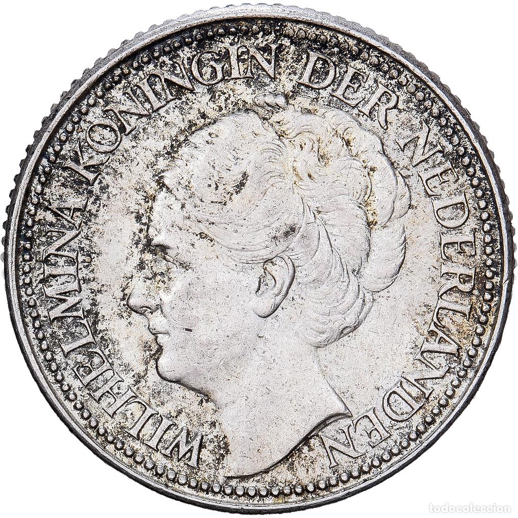 Monedas antiguas de Europa: [#1509896] Pa&iacute;ses Bajos, Wilhelmina I, 25 Cents, 1941, Utrecht, Plata, EBC, KM:164