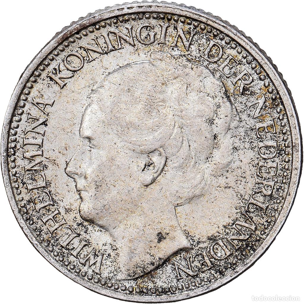 Monedas antiguas de Europa: [#1509897] Pa&iacute;ses Bajos, Wilhelmina I, 10 Cents, 1941, Utrecht, Plata, EBC, KM:163